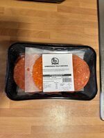 Hamburguesa de pollo chistorra