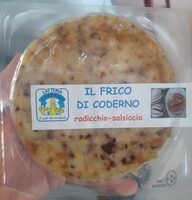 Il frico di Coderno - radicchio e salsiccia