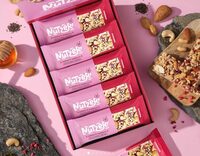 Barrita Nutzer de anacardo y frambuesa
