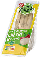 Club chèvre légumes - Coté Snack
