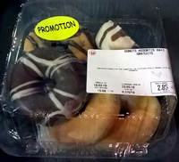 4 Donuts Assortis + 2 Gratuits