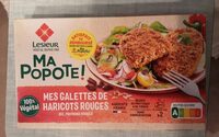 Mes Galettes de haricots rouges , riz, poivrons rouges ma popote