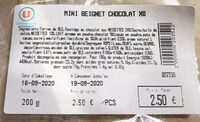 Mini beignet chocolat