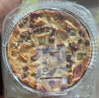Tarte pommes rhubarbe