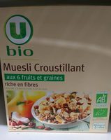 Muesli croustillant aux six fruits et graines