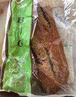 Pain complet bio 350gr maison