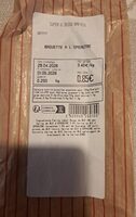 Baguette épeautre