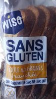 Boule aux graines tranchée sans gluten