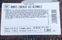 Donuts chocolat