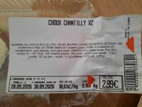 Choux Chantilly