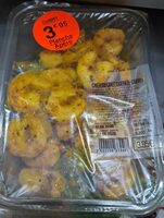 Crevettes cuites curry