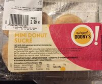 Mini donut sucré