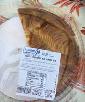Tarte vergeoise aux pommes 6/8