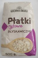 Płatki ryżowe błyskawiczne