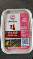Crème glacée chocolat poire façon belle Hélène