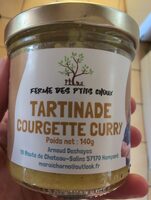 Tartinade Courgette Curry