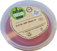 Gelatina Sabor Morango Un