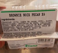 Brownie noix pécan
