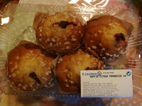Muffin citron framboise