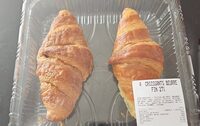Croissants beurre fin 27%