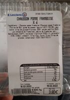 Chausson pomme framboise