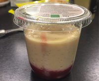 Riz au lait framboise