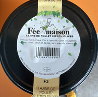 Terrine de poulet citron olives