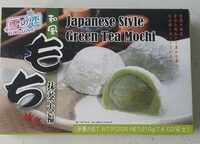 Green tea mochi