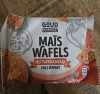 Dunne maiswafels met zeezout