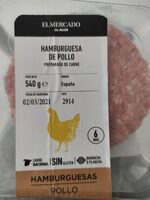 Hamburguesas de pollo