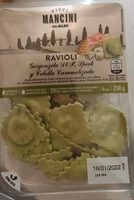 Ravioli Gorgonzola DOP speck y cebolla caramelizada