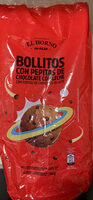 Bollitos con pepitas de chocolate con leche