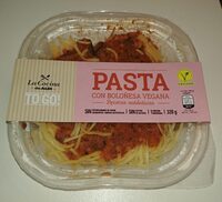 Pasta boloñesa vegana