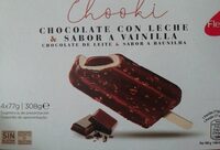 Chooki Chocolate con leche y sabor a vainilla