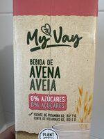 Bebida de Avena 0% azúcares