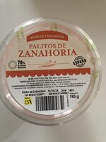 Palitos de zanahoria