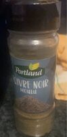 Poivre noir moulu