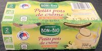 Petits pots de creme à la vanille bon et bio