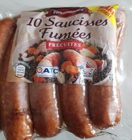 10 saucisses fumées Epicuriales ALDI