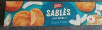 Sablés pur beurre Cœur Coco