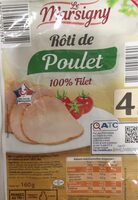 Roti de poulet 100% filet