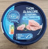 Thon Albacore au naturel en tranches