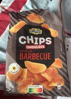 Chips ondulées barbecue