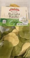 Ravioli burrata basilic