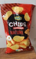 Chips ondulées nature