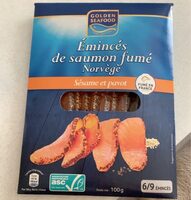 Emincés de saumon fumé