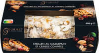 Stollen au Massepain et Cerises Confites
