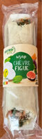Wrap chèvre figue