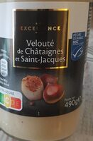 Velouté de châtaignes et st jacques