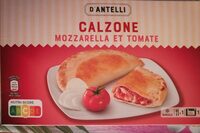 Calzone Mozzarella et Tomate